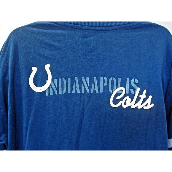 NFL Indianapolis Colts T Shirt No. 1953 Sleeve Patch Football Mens Size 2XL - Picture 7 of 8